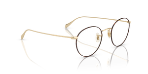 Oliver Peoples Coleridge with Soft Gold/Amber DTBK Foil frame - Image 3