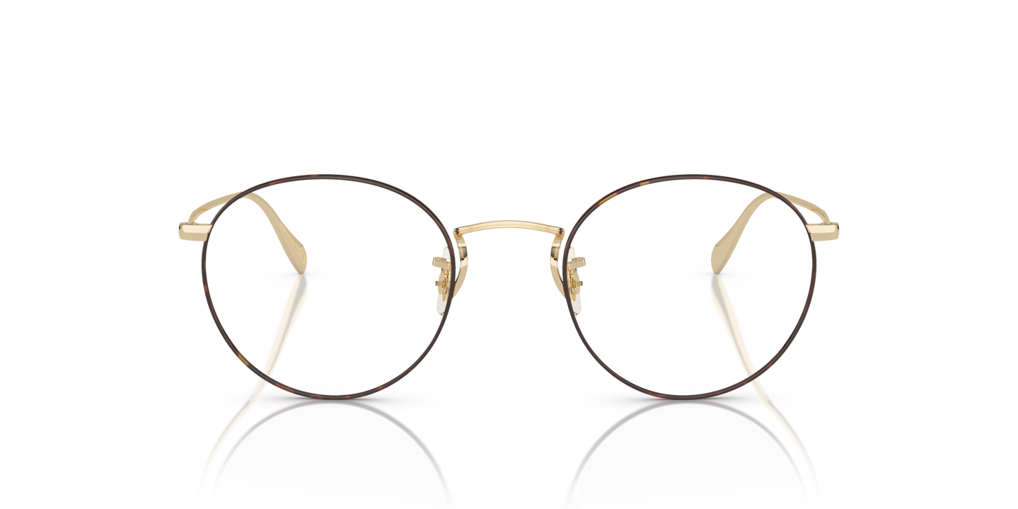 Oliver Peoples Coleridge with Soft Gold/Amber DTBK Foil frame - Image Material