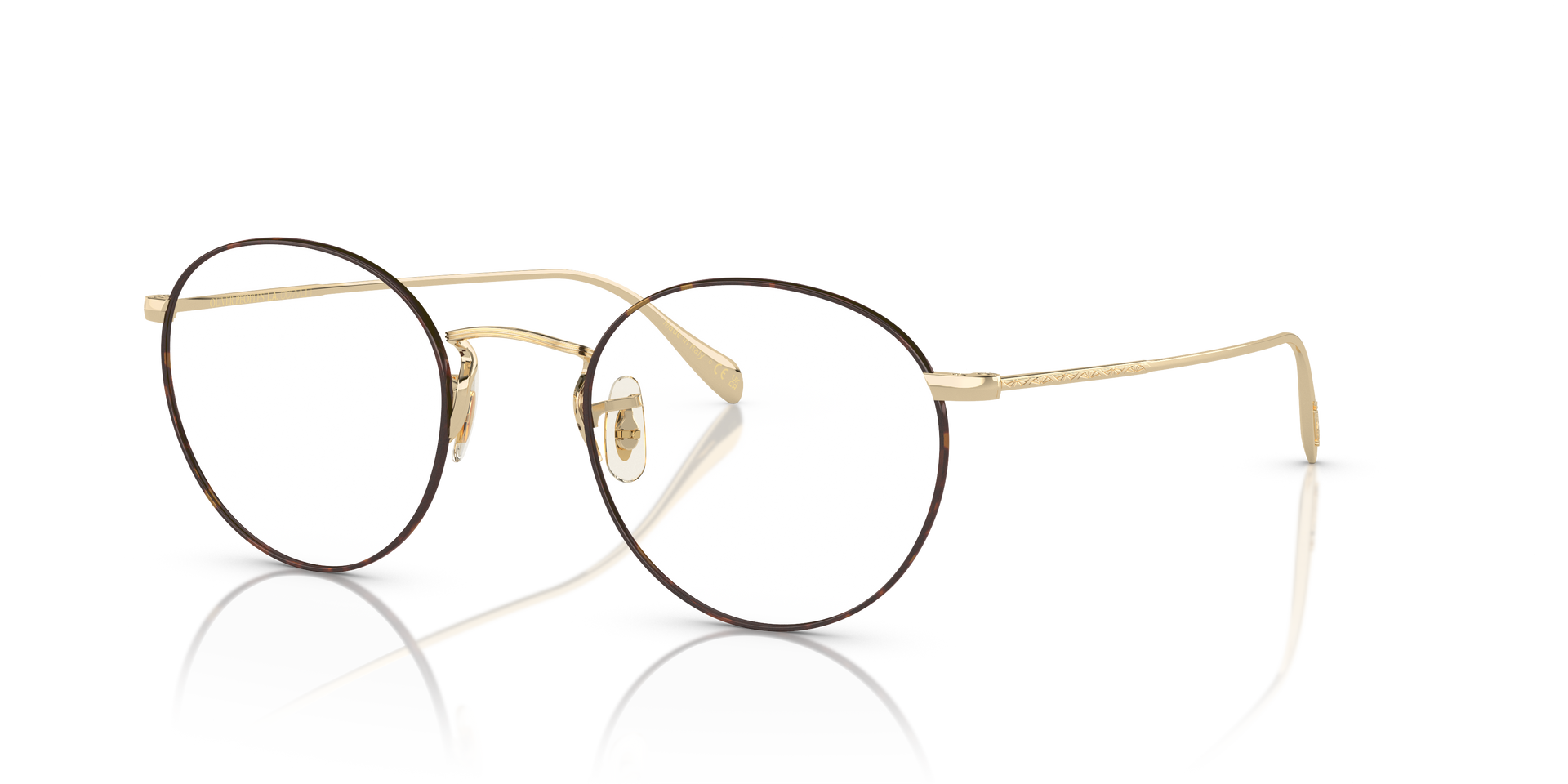 Oliver Peoples Coleridge with Soft Gold/Amber DTBK Foil frame