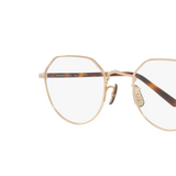 Oliver Peoples OP-43T mit Gold Gestell - Variant