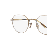 Oliver Peoples OP-43T mit Antikgold Gestell - Variant