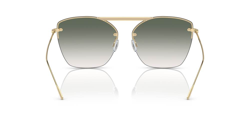 Oliver Peoples Ziane con montatura Oro Ziane/Ciliare Buff Viridi e lenti  Verde - L'immagine 5