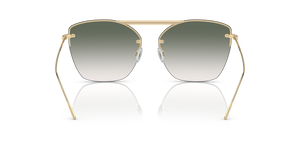 Oliver Peoples Ziane with Ziane Gold/Buff Top Bar Viridi frame and Green lenses - image 5