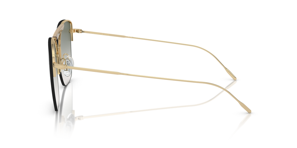 Oliver Peoples Ziane with Ziane Gold/Buff Top Bar Viridi frame and Green lenses - image 4