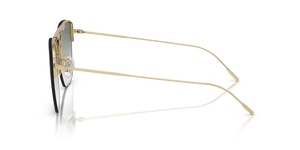 Oliver Peoples Ziane with Ziane Gold/Buff Top Bar Viridi frame and Green lenses - image 4