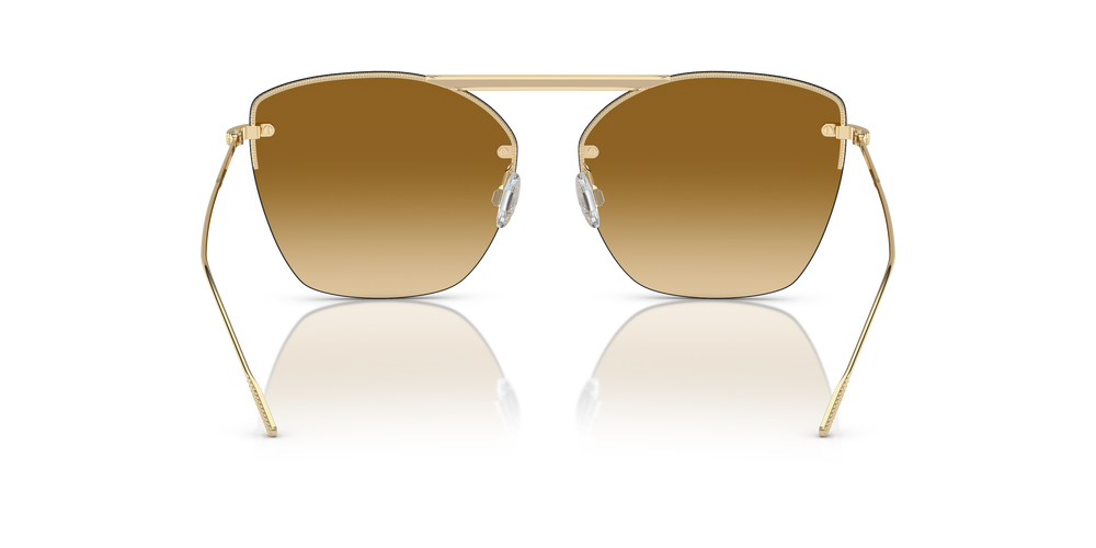 Oliver Peoples Ziane with Ziane Gold/Buff Top Bar Amaret frame and Brown lenses - Image 5