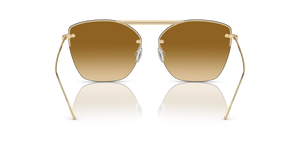 Oliver Peoples Ziane with Ziane Gold/Buff Top Bar Amaret frame and Brown lenses - Image 5