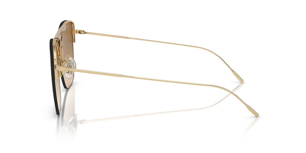 Oliver Peoples Ziane con montatura Oro Ziane/Ciliare Buff Amaret e lenti  Marrone - L'immagine 4