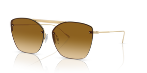 Oliver Peoples Ziane con montatura Oro Ziane/Ciliare Buff Amaret e lenti  Marrone - L'immagine 1