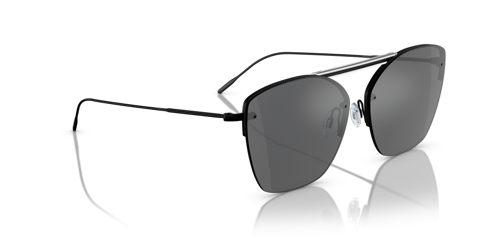 Oliver Peoples Ziane con montura Negro mate Ziane/parte superior cristal y lentes Negro - El 3