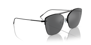 Oliver Peoples Ziane con montura Negro mate Ziane/parte superior cristal y lentes Negro - El 3