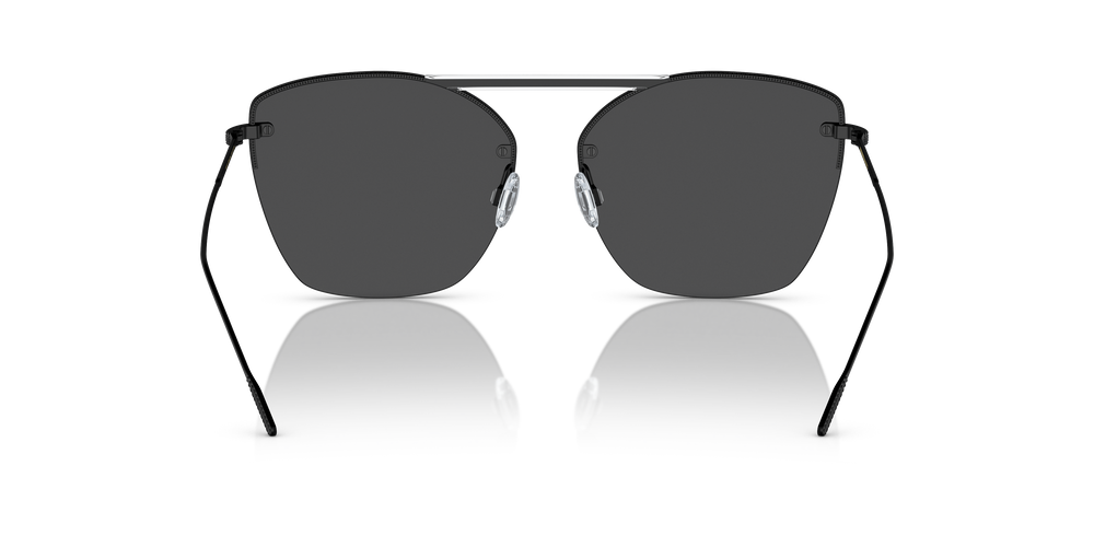 Oliver Peoples Ziane con montura Negro mate Ziane/parte superior cristal y lentes Negro - El 5