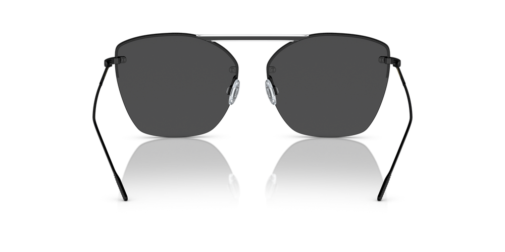 Oliver Peoples Ziane with Ziane Matte Black/Crystal Top frame and Black lenses - image 5