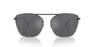 Oliver Peoples Ziane with Ziane Matte Black/Crystal Top frame and Black lenses - image 2