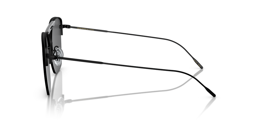 Oliver Peoples Ziane with Ziane Matte Black/Crystal Top frame and Black lenses - image 4