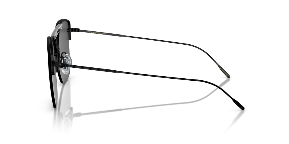 Oliver Peoples Ziane con montura Negro mate Ziane/parte superior cristal y lentes Negro - El 4