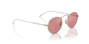 Oliver Peoples M-4 30Th with Gold frame and Violet lenses - image 3