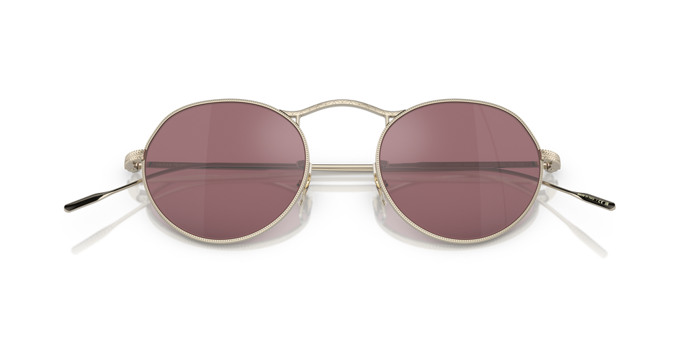 Oliver Peoples M-4 30Th with Gold frame and Violet lenses - Image 6
