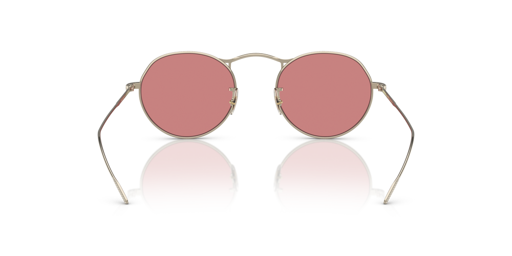 Oliver Peoples M-4 30Th with Gold frame and Violet lenses - Image 5