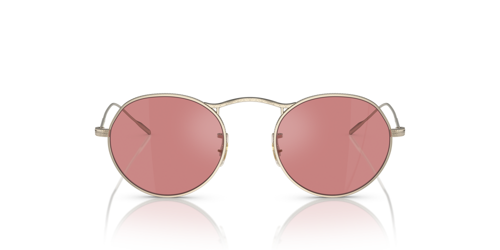 Oliver Peoples M-4 30Th with Gold frame and Violet lenses - Image 2