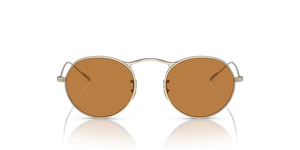 Oliver Peoples M-4 30Th with Gold frame and Brown lenses - image 2