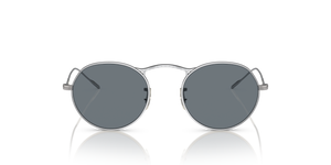 Oliver Peoples M-4 30Th avec une monture Argent et des verres Bleu - L'image 2