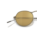 Oliver Peoples M-4 30Th with Antique Gold frame and Orange lenses - Variant