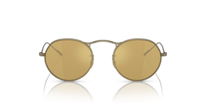 Oliver Peoples M-4 30Th con montatura Oro Antico e lenti  Arancione - image 2