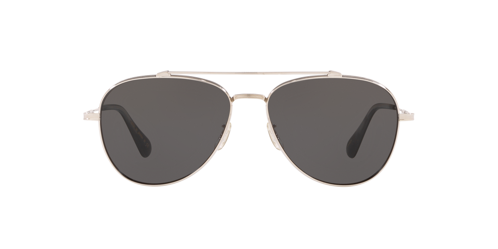 Sie Oliver Peoples Rikson mit Silber Gestell und Grau Gläsern - Das Bild 2