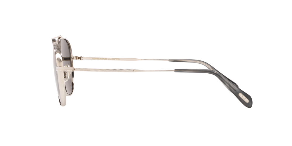 Oliver Peoples Rikson with Silver frame and Grey lenses - image 3