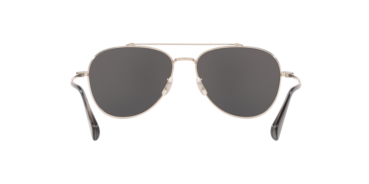 Oliver Peoples Rikson con montatura Argento e lenti  Grigio - Immagine Naselli
