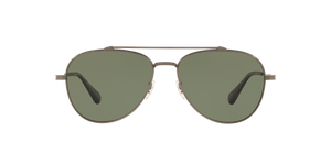 Oliver Peoples Rikson with Antique Pewter frame and Green lenses - image 2
