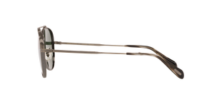 Oliver Peoples Rikson with Antique Pewter frame and Green lenses - Image 3