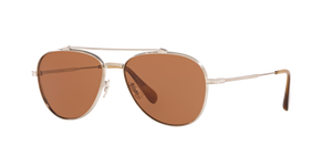 Oliver Peoples Rikson with Brushed Silver frame and Orange lenses - image 1