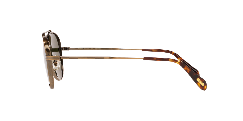 Oliver Peoples Rikson with Antique Gold frame and Green lenses - image 3