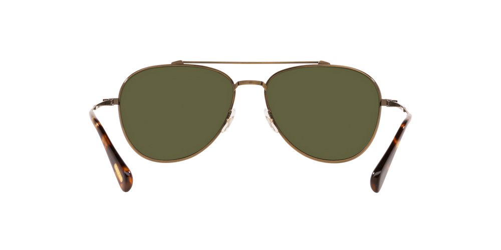 Oliver Peoples Rikson with Antique Gold frame and Green lenses - image 4