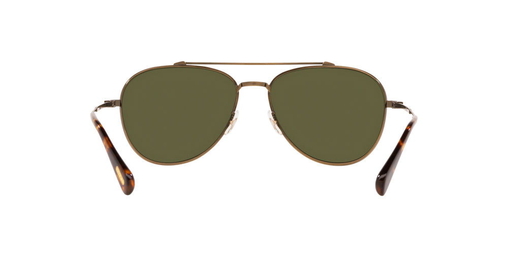Oliver Peoples Rikson con montatura Oro Antico e lenti  Verde - immagine 4