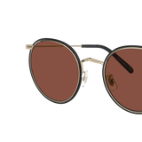 Oliver Peoples Casson with Soft Gold-Black frame and Brown lenses - Variant