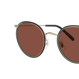 Oliver Peoples Casson with Soft Gold-Black frame and Brown lenses - Variant