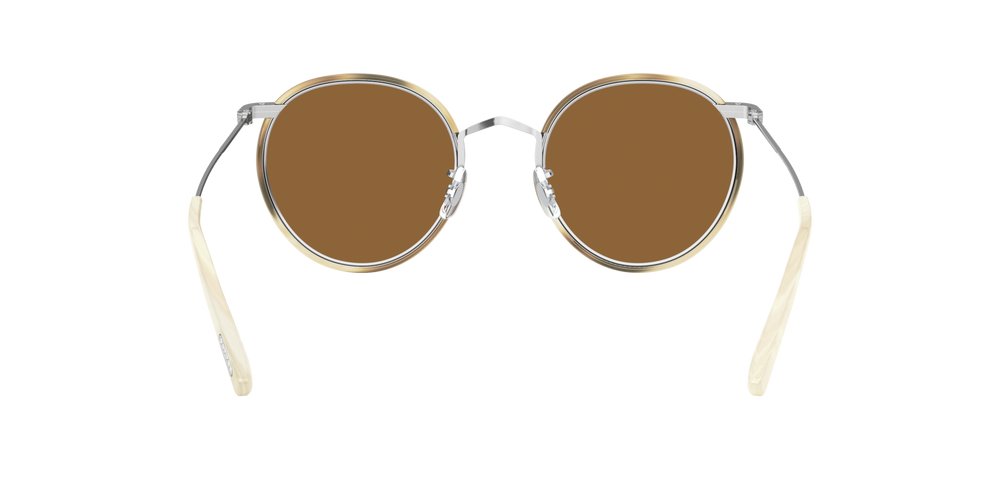 Sie Oliver Peoples Casson mit Silber-Beige Horn Gestell und Braun Gläsern - bild 4