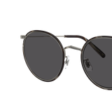 Sie Oliver Peoples Casson mit Zinn-Schwarz Horn Gestell und Grau Gläsern - Variant