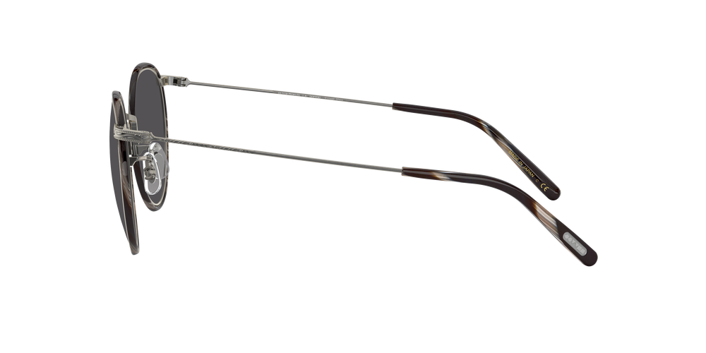 Oliver Peoples Casson con montatura Peltro-Corno Nero e lenti  Grigio - L'immagine 3
