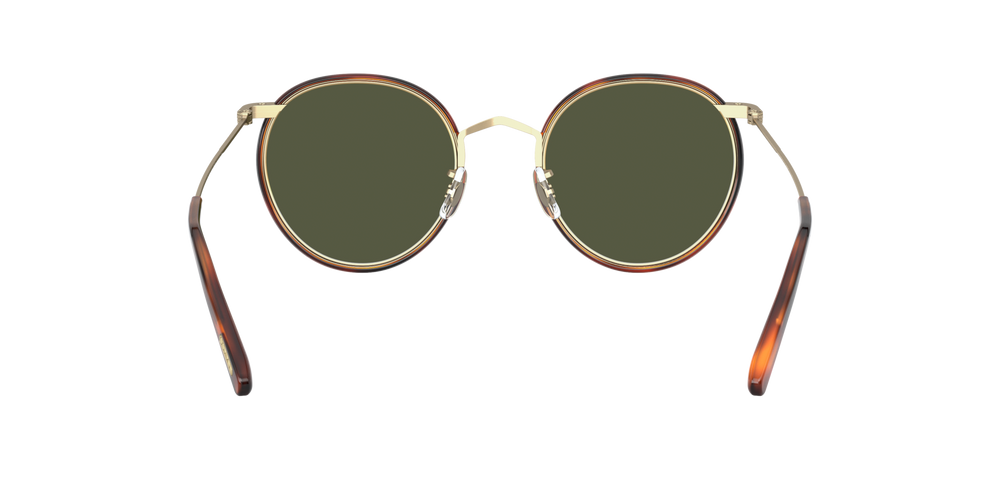 Oliver Peoples Casson with Antique Gold-Dark Mahogany frame and Green lenses - image 4