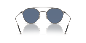 Oliver Peoples TK-1 Clip with Pewter frame and Blue lenses - Image 7