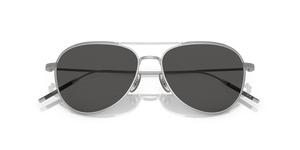 Oliver Peoples TK-3 with Brushed Silver frame and Blue lenses - image 7