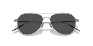 Oliver Peoples TK-3 with Brushed Silver frame and Blue lenses - image 7