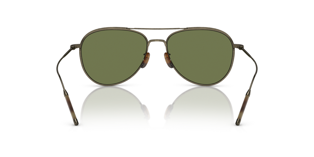Oliver Peoples TK-3 with Antique Gold frame and Green lenses - image 5