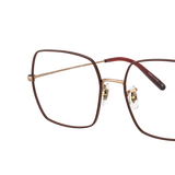 Oliver Peoples Justyna con montura Rose Gold-Borgoña - Variant