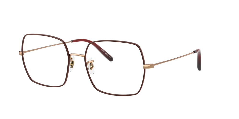 Oliver Peoples Justyna with Rose Gold-Burgundy frame - image 2
