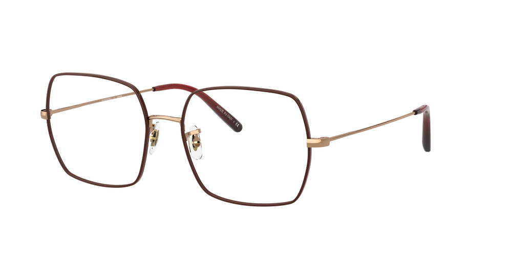 Oliver Peoples Justyna with Rose Gold-Burgundy frame - Image 2